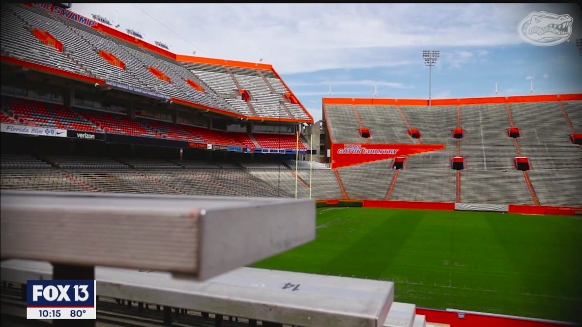 Florida governor encourages colleges to play football